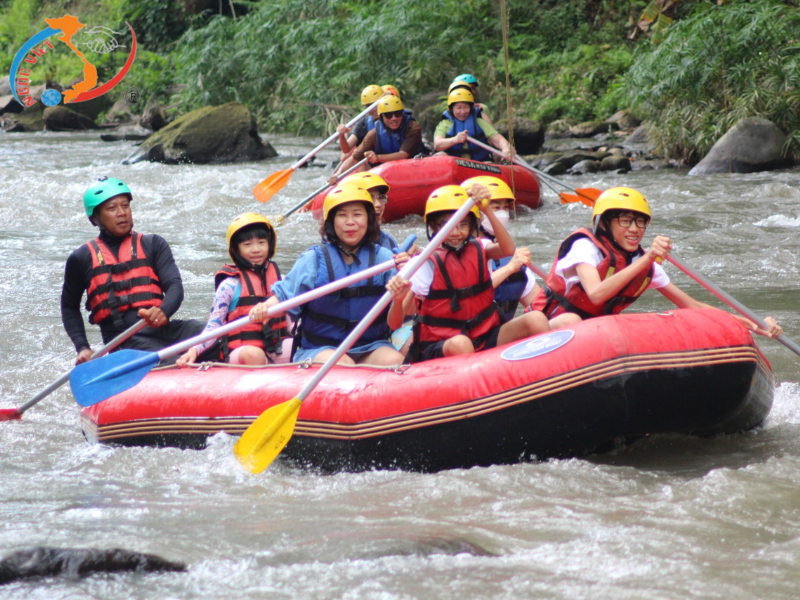 KHÁM PHÁ ĐẢO BALI - KINTAMANI  - D’TUKAD CLUB - THÁC NƯỚC AYUNG