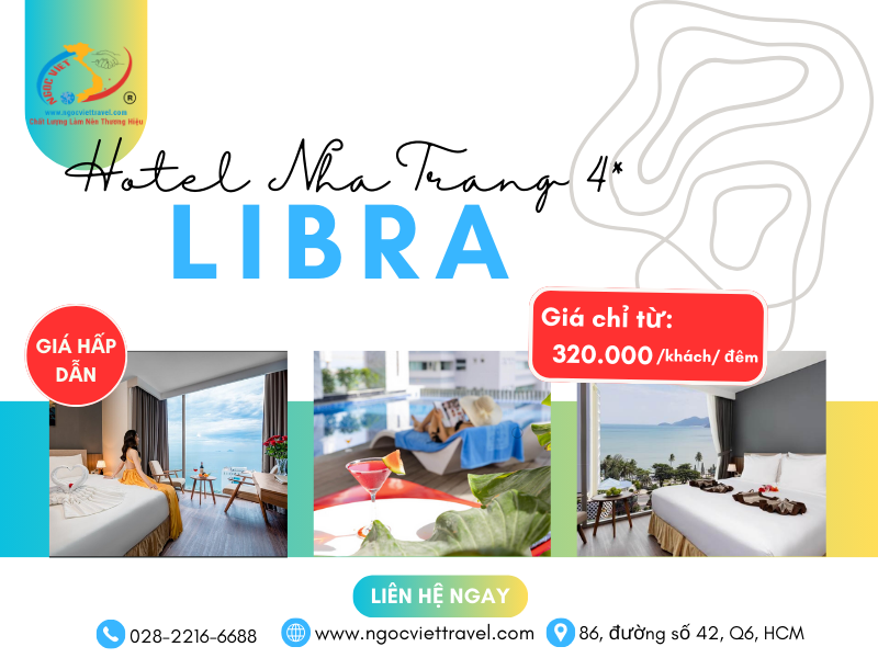 KHÁCH SẠN LIBRA NHA TRANG 4 SAO