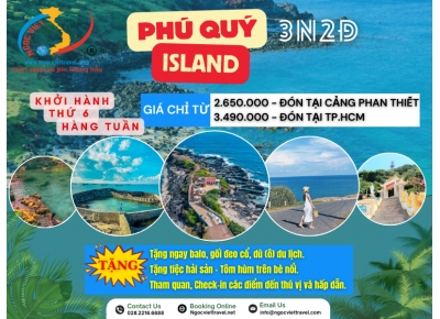 TOUR ĐẢO PHÚ QUÝ - MALDIVES VIỆT NAM